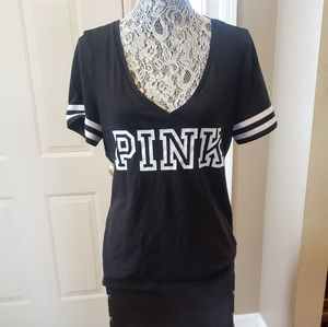 PINK- Jersey Style Tee!